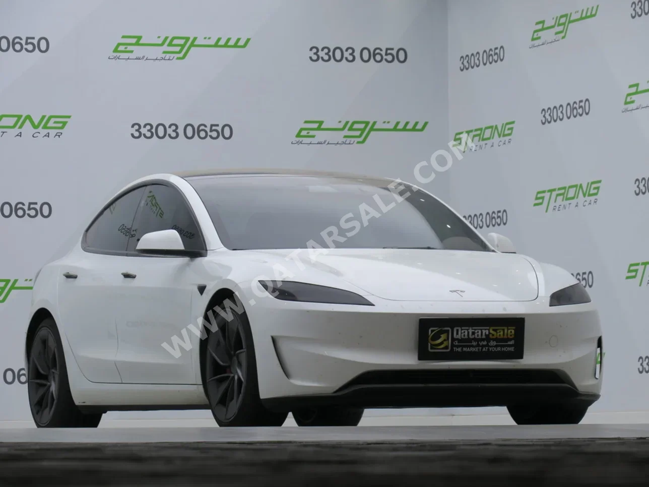 Tesla  Model 3  Performance  2024  Automatic  19,000 Km  0 Cylinder  All Wheel Drive (AWD)  SUV  White