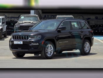 Jeep  Grand Cherokee  Laredo  2024  Automatic  16 Km  6 Cylinder  Four Wheel Drive (4WD)  SUV  Black  With Warranty