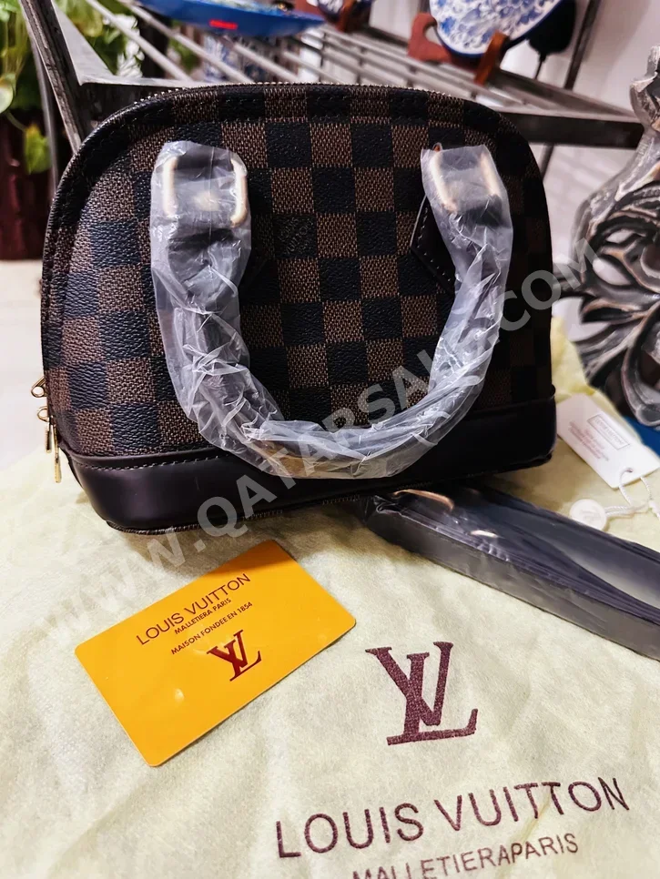 Bags  - Louis Vuitton  - Brown  - Genuine Leather  - For Women