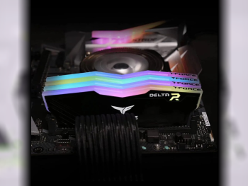Ram Memories Team /  16 GB(2x8)  Black  2024  T-Force Delta  Heat Spreader /  DDR 4 -  3600 Mhz  RGB