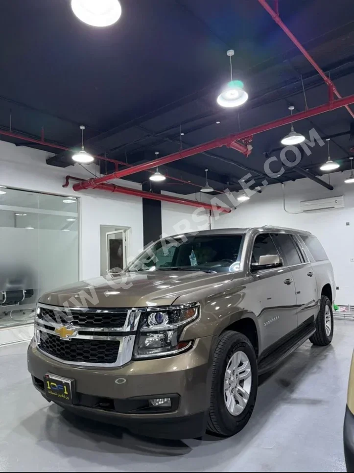 Chevrolet  Suburban  2016  Automatic  186,000 Km  8 Cylinder  Four Wheel Drive (4WD)  SUV  Brown
