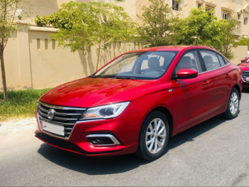 MG 5 Red 2021 For Sale in Qatar