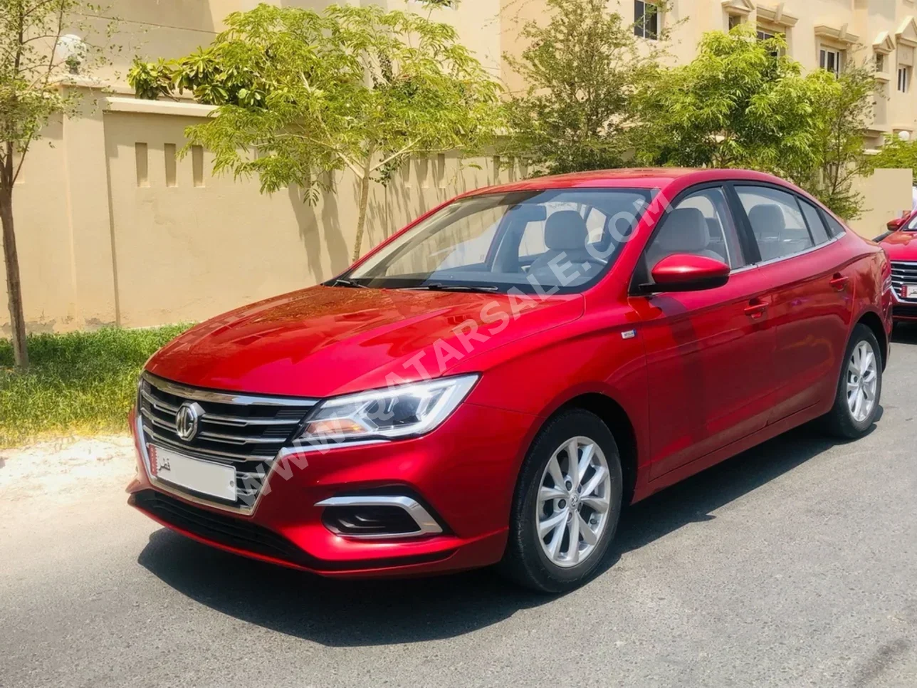 MG  5  2021  Automatic  57,000 Km  4 Cylinder  Four Wheel Drive (4WD)  Sedan  Red  With Warranty