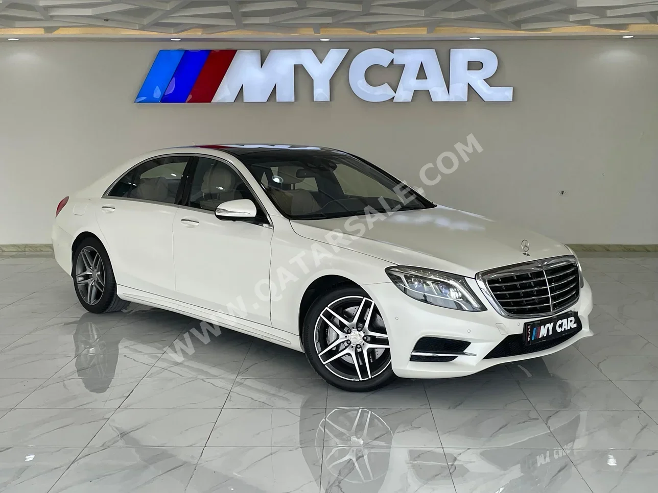 Mercedes-Benz  S-Class  500 AMG  2015  Automatic  134,000 Km  8 Cylinder  Rear Wheel Drive (RWD)  Sedan  White