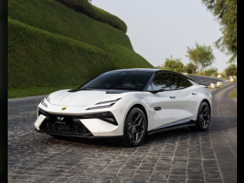Lotus  Emeya  S  2025  Automatic  7,000 Km  0 Cylinder  All Wheel Drive (AWD)  Sedan  White  With Warranty