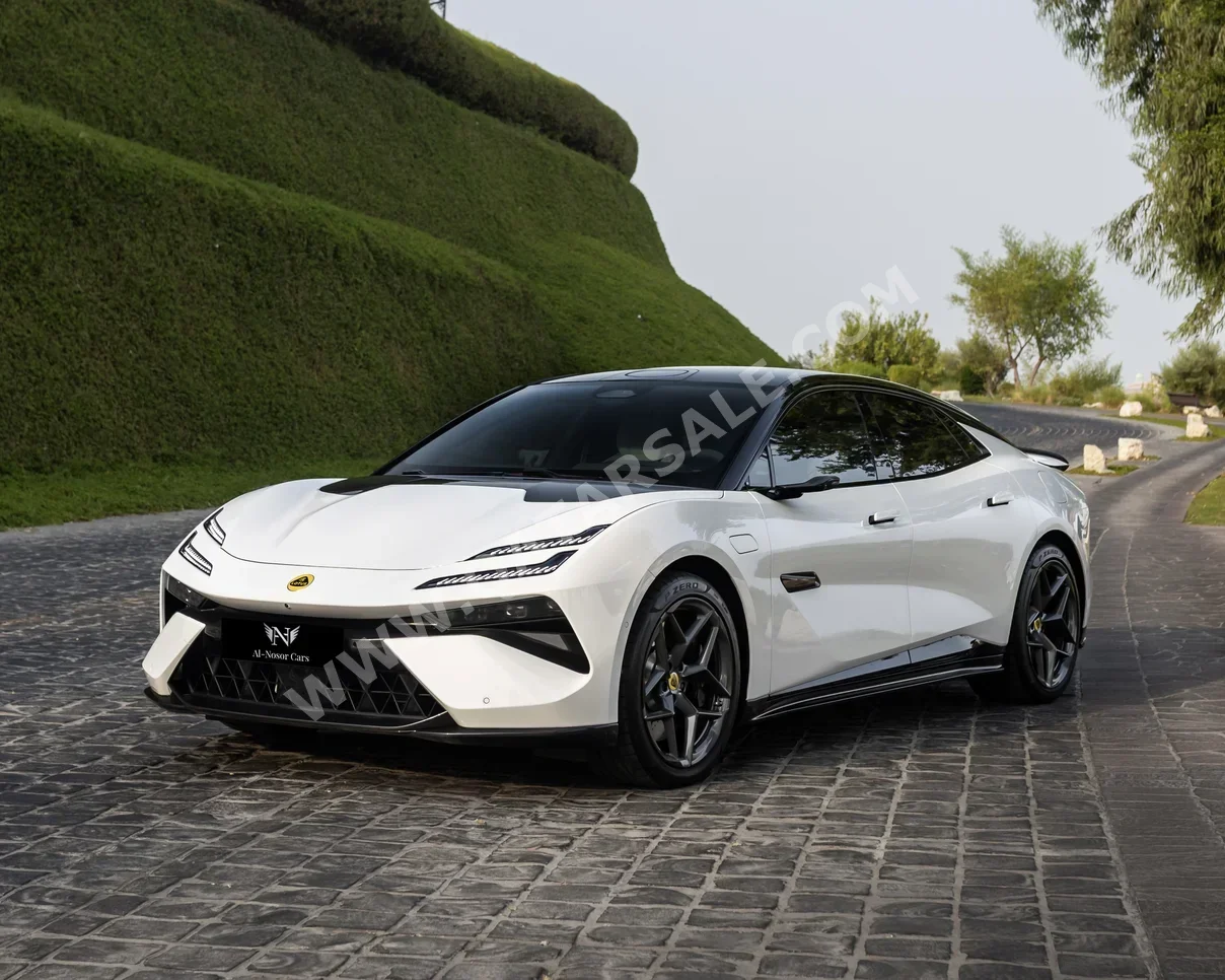 Lotus  Emeya  S  2025  Automatic  7,000 Km  0 Cylinder  All Wheel Drive (AWD)  Sedan  White  With Warranty