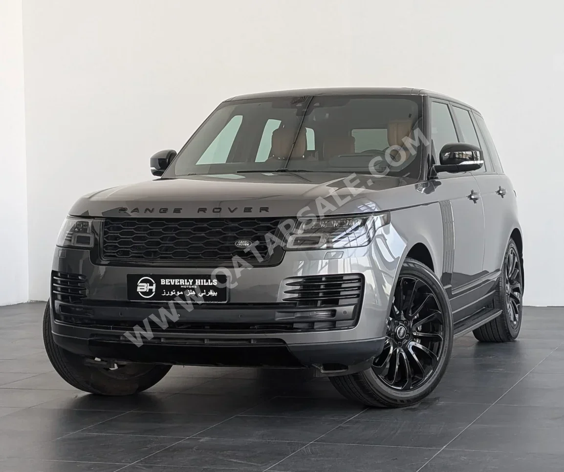 Land Rover  Range Rover  Vogue  Autobiography  2018  Automatic  101,245 Km  8 Cylinder  Four Wheel Drive (4WD)  SUV  Gray