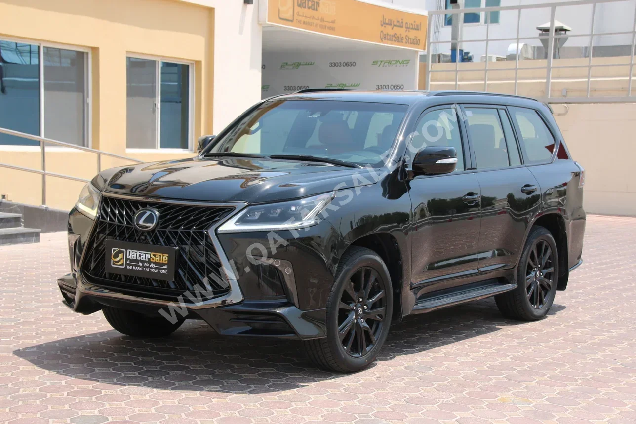 لكزس  ال اكس  570 اس بلاك ايديشن  2020  اوتوماتيك  216,000 كم  8 سلندر  دفع رباعي  اس يو في  أسود