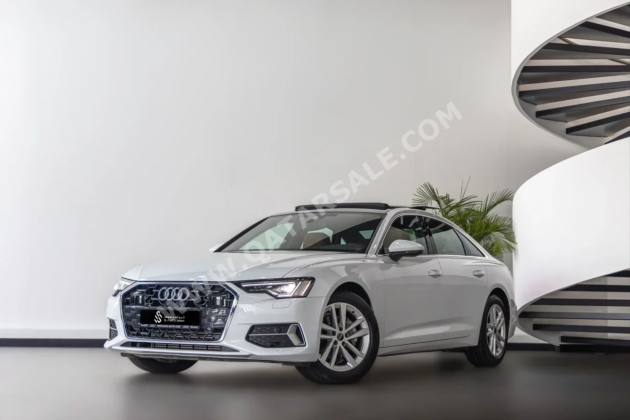 Audi  A6  40 TFSI  2024  Automatic  14,700 Km  4 Cylinder  Front Wheel Drive (FWD)  Sedan  White  With Warranty
