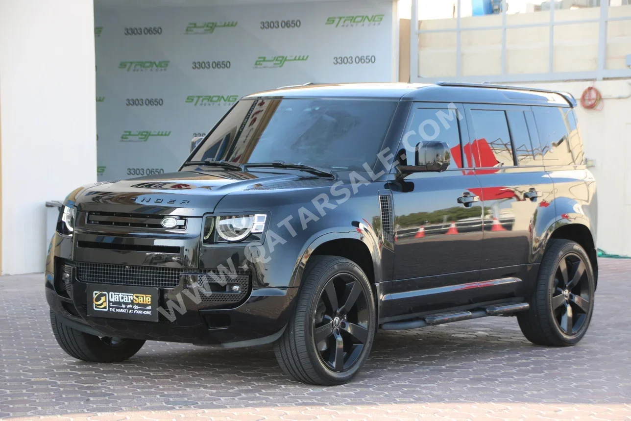 Land Rover  Defender  110 HSE  2023  Automatic  80,000 Km  6 Cylinder  Four Wheel Drive (4WD)  SUV  Black  With Warranty