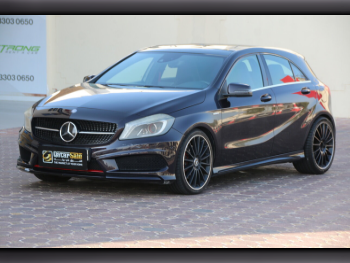 مرسيدس - بنز  ايه - كلاس  250 AMG  2014  اوتوماتيك  153,000 كم  4 سلندر  دفع خلفي  هاتشباك  أسود