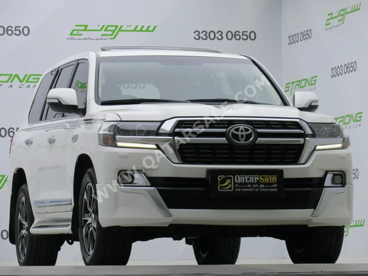 Toyota  Land Cruiser  GXR- Grand Touring  2021  Automatic  153,000 Km  6 Cylinder  Four Wheel Drive (4WD)  SUV  White