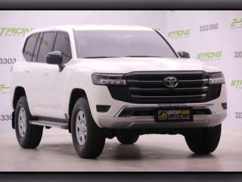 Toyota  Land Cruiser  GX  2024  Automatic  42,000 Km  6 Cylinder  Four Wheel Drive (4WD)  SUV  White  With Warranty