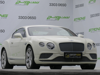 Bentley  Continental  GT  2016  Automatic  45,000 Km  12 Cylinder  All Wheel Drive (AWD)  Coupe / Sport  White