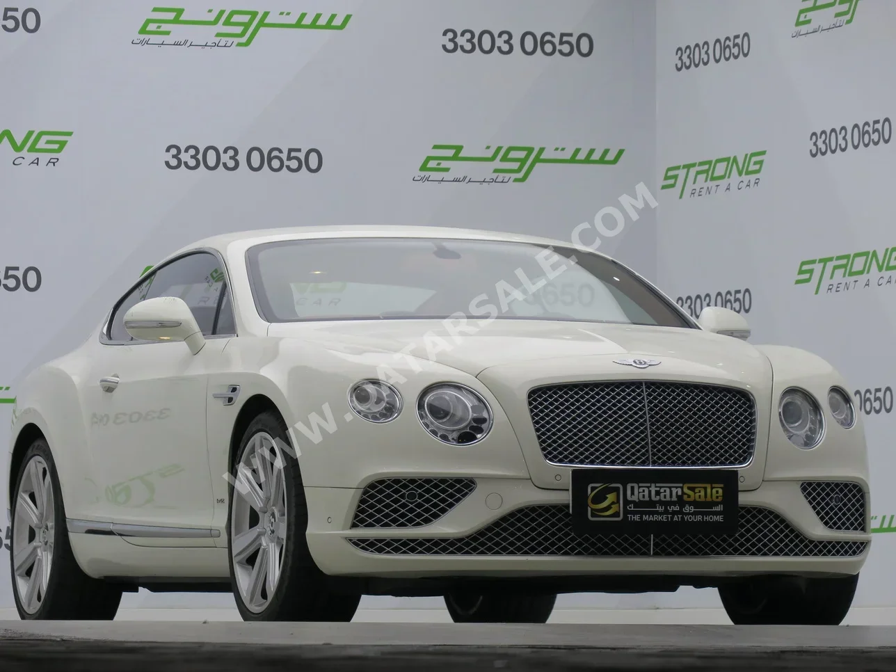Bentley  Continental  GT  2016  Automatic  42,000 Km  12 Cylinder  All Wheel Drive (AWD)  Coupe / Sport  White