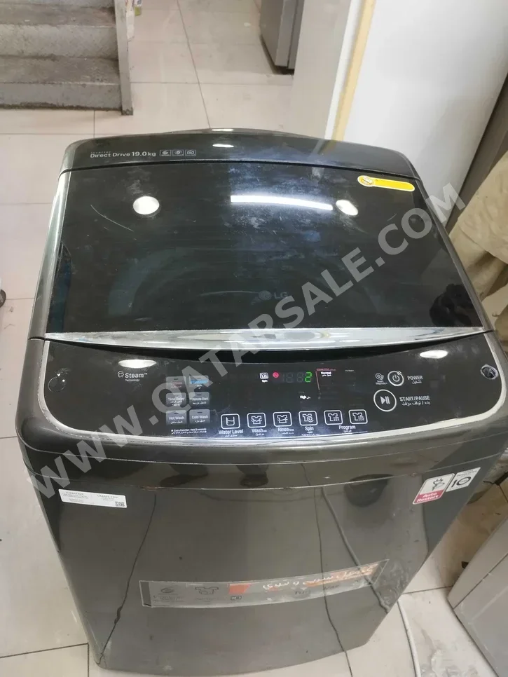 Washing Machines & All in ones LG /  Top Load Washer  Black