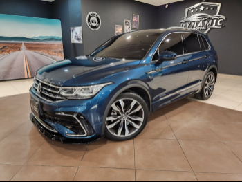 Volkswagen  Tiguan  R-Line  2022  Automatic  19,000 Km  4 Cylinder  Four Wheel Drive (4WD)  SUV  Blue  With Warranty