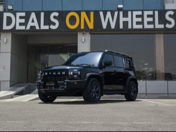 Jetour  T2  Luxury  2025  Automatic  23,000 Km  4 Cylinder  Four Wheel Drive (4WD)  SUV  Black  With Warranty