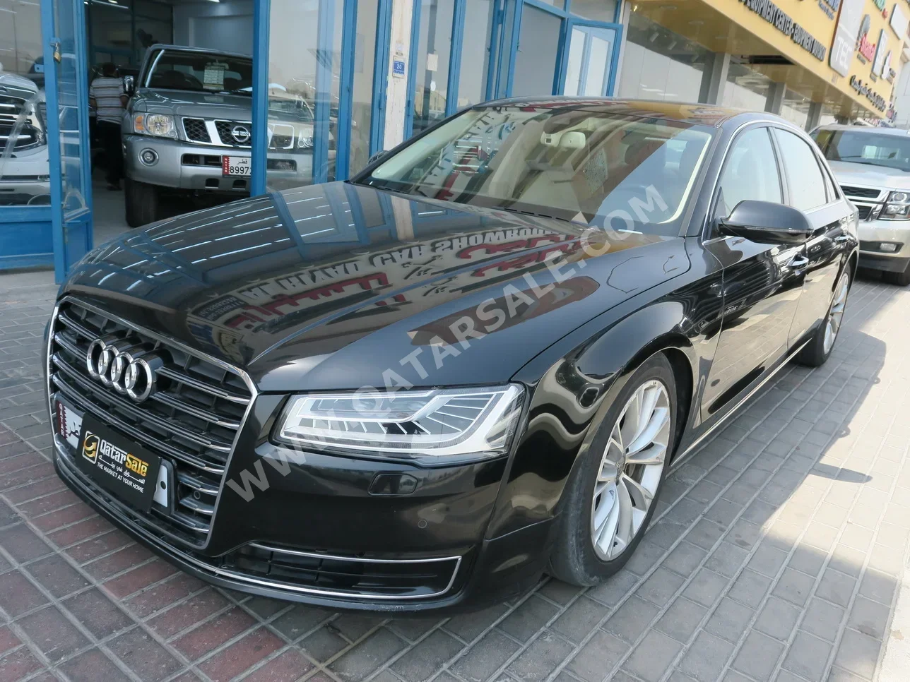 Audi  A8  2016  Automatic  93,000 Km  6 Cylinder  All Wheel Drive (AWD)  Sedan  Black