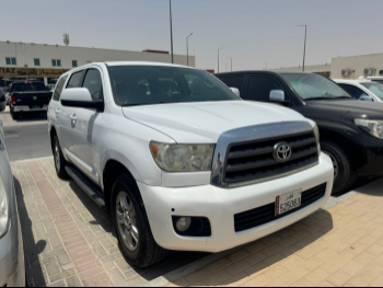 تويوتا  سكويا  اس ار 5  2012  اوتوماتيك  287,000 كم  8 سلندر  دفع رباعي  اس يو في  أبيض