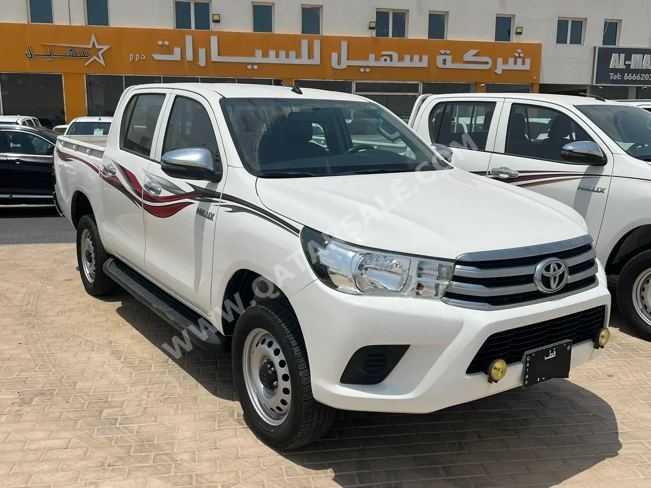Toyota  Hilux  2020  Automatic  65,000 Km  4 Cylinder  Four Wheel Drive (4WD)  Pick Up  White