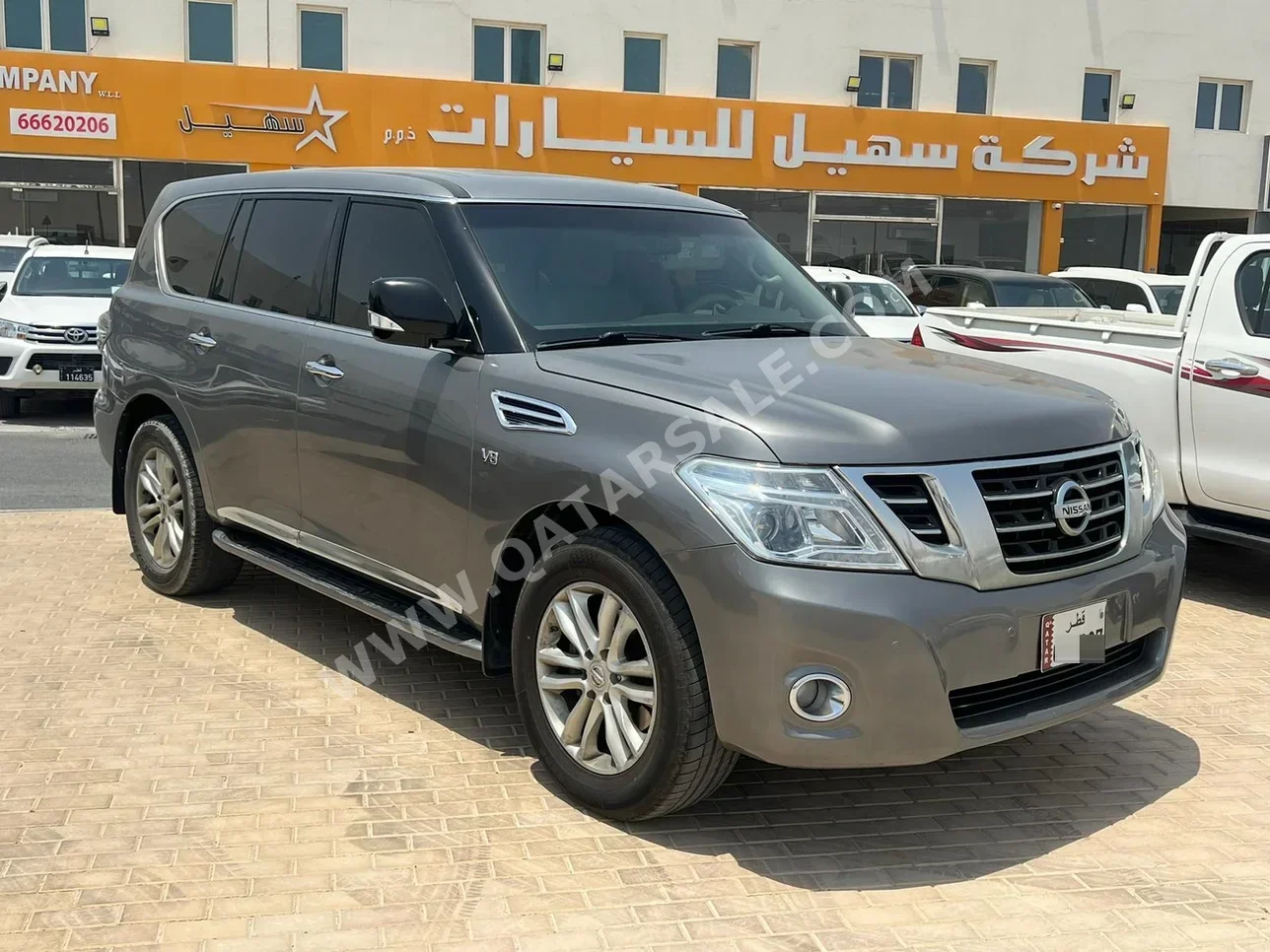 Nissan  Patrol  LE  2012  Automatic  330,000 Km  8 Cylinder  Four Wheel Drive (4WD)  SUV  Gray