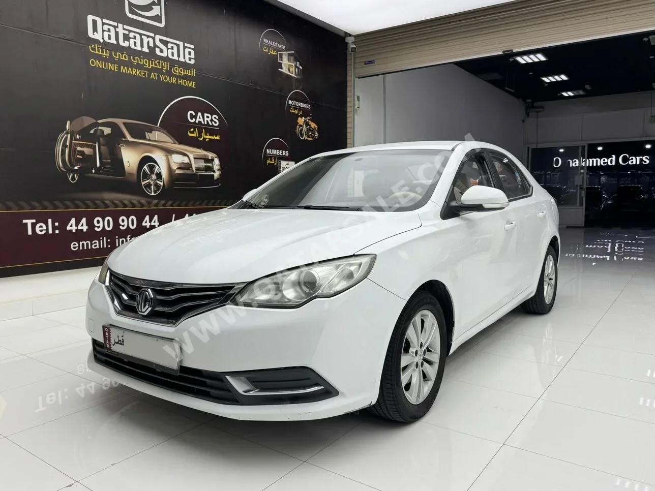 MG  360  2019  Automatic  155,000 Km  4 Cylinder  Rear Wheel Drive (RWD)  Sedan  White