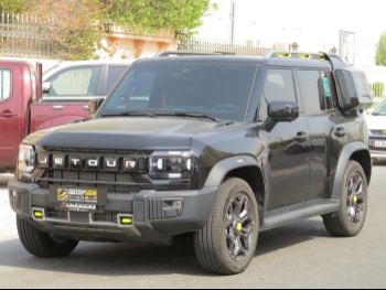 Jetour  T2  2025  Automatic  3,500 Km  4 Cylinder  Four Wheel Drive (4WD)  SUV  Black  With Warranty