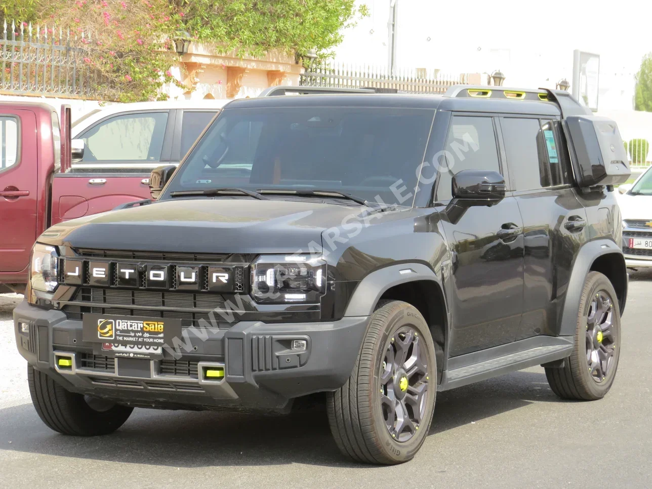 Jetour  T2  2025  Automatic  3,500 Km  4 Cylinder  Four Wheel Drive (4WD)  SUV  Black  With Warranty