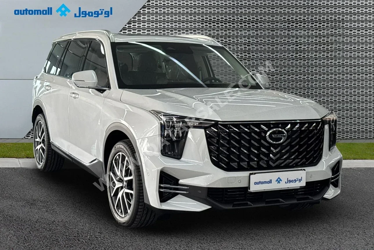 GAC  GS 8  2025  Automatic  520 Km  4 Cylinder  Four Wheel Drive (4WD)  SUV  White  With Warranty