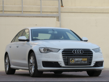 Audi  A6  2016  Automatic  135,000 Km  4 Cylinder  Rear Wheel Drive (RWD)  Sedan  White