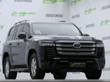 Toyota  Land Cruiser  GXR Twin Turbo  2024  Automatic  34,000 Km  6 Cylinder  Four Wheel Drive (4WD)  SUV  Black  With Warranty