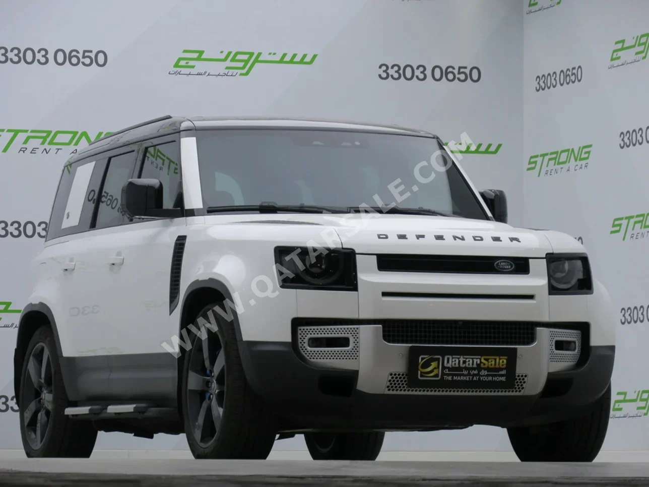 Land Rover  Defender  110 HSE  2024  Automatic  26,000 Km  6 Cylinder  Four Wheel Drive (4WD)  SUV  White  With Warranty