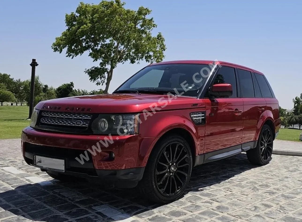 Land Rover  Range Rover  Sport  2012  Automatic  180,000 Km  8 Cylinder  Four Wheel Drive (4WD)  SUV  Red  With Warranty