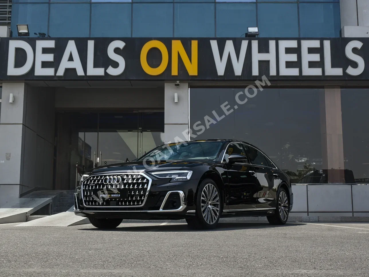 Audi  A8  L 55TFSI Quattro  2024  Automatic  20,000 Km  6 Cylinder  All Wheel Drive (AWD)  Sedan  Black  With Warranty