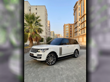 Land Rover  Range Rover  Vogue SE Super charged  2014  Automatic  166,000 Km  8 Cylinder  Four Wheel Drive (4WD)  SUV  White