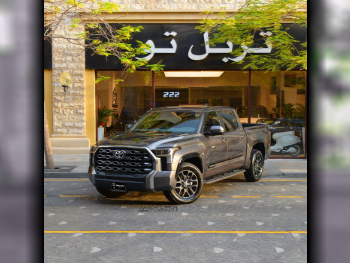 Toyota  Tundra  Platinum  2024  Automatic  8,320 Km  6 Cylinder  Four Wheel Drive (4WD)  Pick Up  Gray  With Warranty