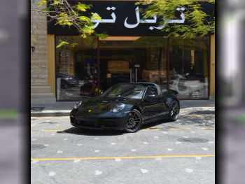 Porsche  911  Targa 4  2022  Automatic  5,000 Km  6 Cylinder  Rear Wheel Drive (RWD)  Convertible  Black