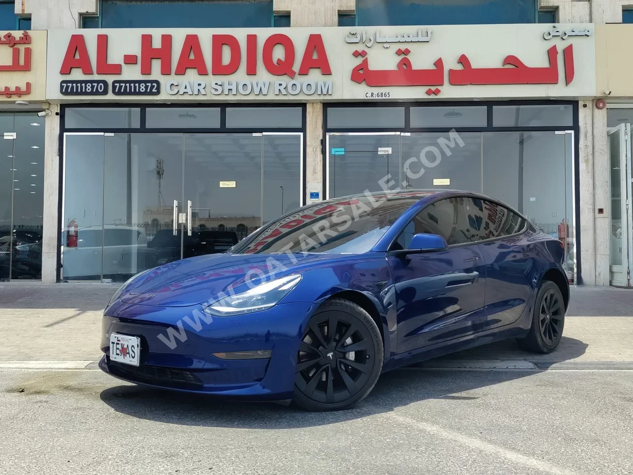 Tesla  Model 3  2023  Automatic  55,000 Km  0 Cylinder  All Wheel Drive (AWD)  Sedan  Blue  With Warranty