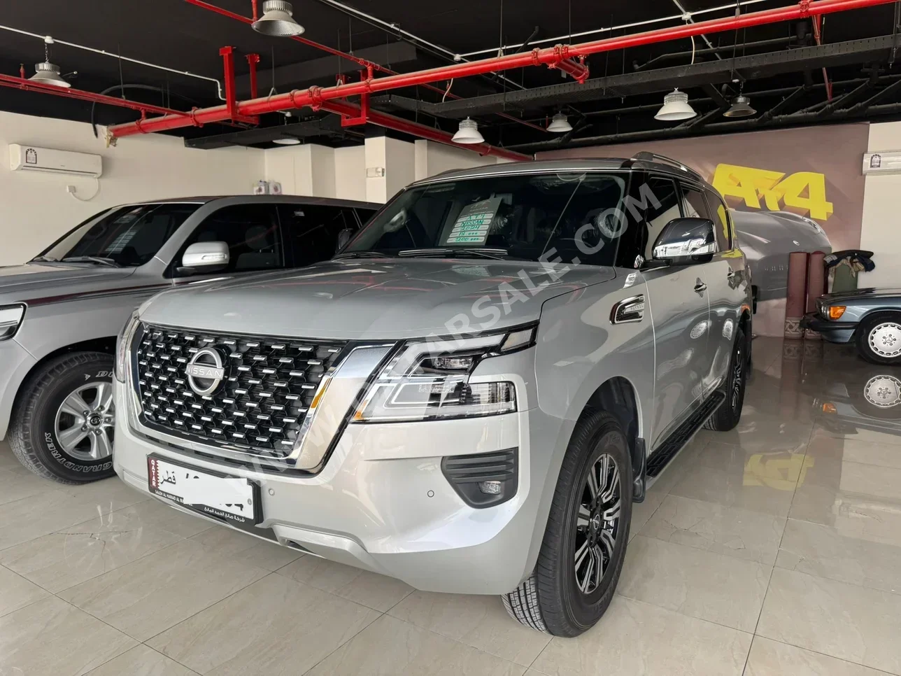 Nissan  Patrol  SE  2024  Automatic  18,000 Km  8 Cylinder  Four Wheel Drive (4WD)  SUV  Silver  With Warranty