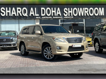 لكزس  ال اكس  570  2011  اوتوماتيك  315,000 كم  8 سلندر  دفع رباعي  اس يو في  ذهبي