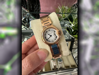 Watches - Cartier  - Quartz Watch  - Gold  - Men Watches