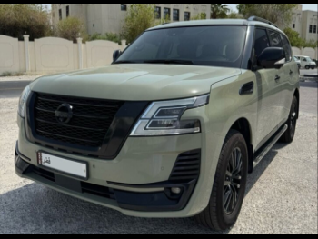 Nissan  Patrol  Platinum  2020  Automatic  190,000 Km  6 Cylinder  Four Wheel Drive (4WD)  SUV  Green
