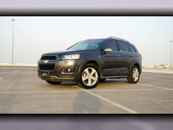 Chevrolet  Captiva  LTZ  2015  Automatic  82,000 Km  6 Cylinder  All Wheel Drive (AWD)  SUV  Dark Gray