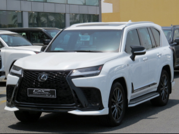 Lexus  LX  600 F Sport  2025  Automatic  3,000 Km  6 Cylinder  Four Wheel Drive (4WD)  SUV  White  With Warranty