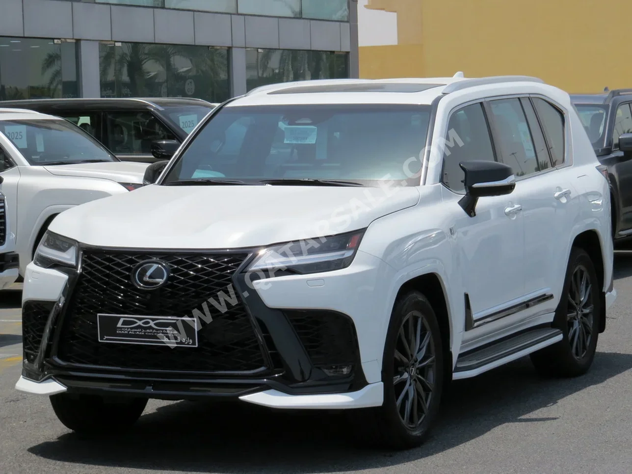 Lexus  LX  600 F Sport  2025  Automatic  3,000 Km  6 Cylinder  Four Wheel Drive (4WD)  SUV  White  With Warranty