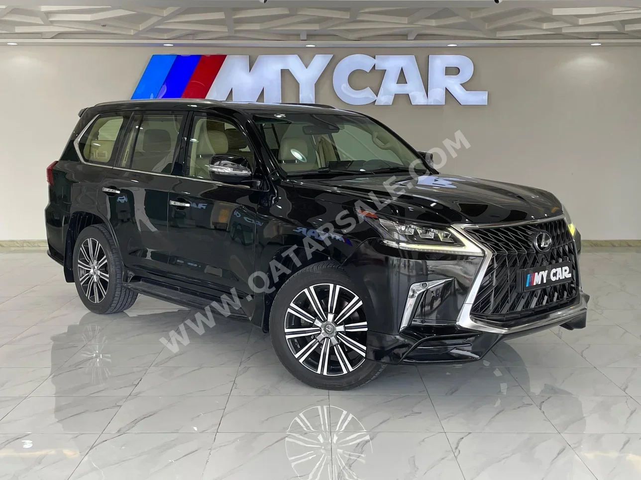 Lexus  LX  570 S  2018  Automatic  144,000 Km  8 Cylinder  Four Wheel Drive (4WD)  SUV  Black