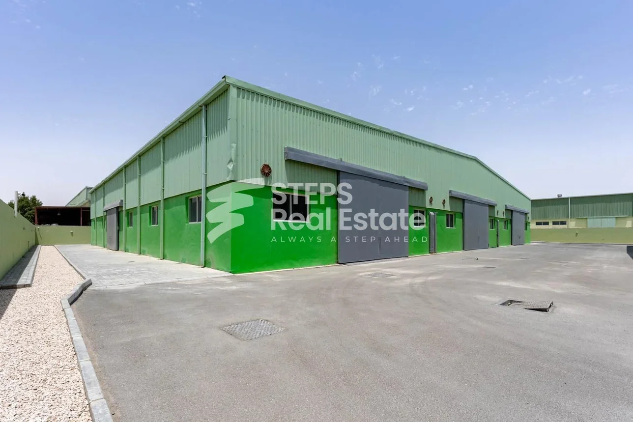 Warehouses & Stores - Al Rayyan  - Industrial Area  -Area Size: 7000 Square Meter