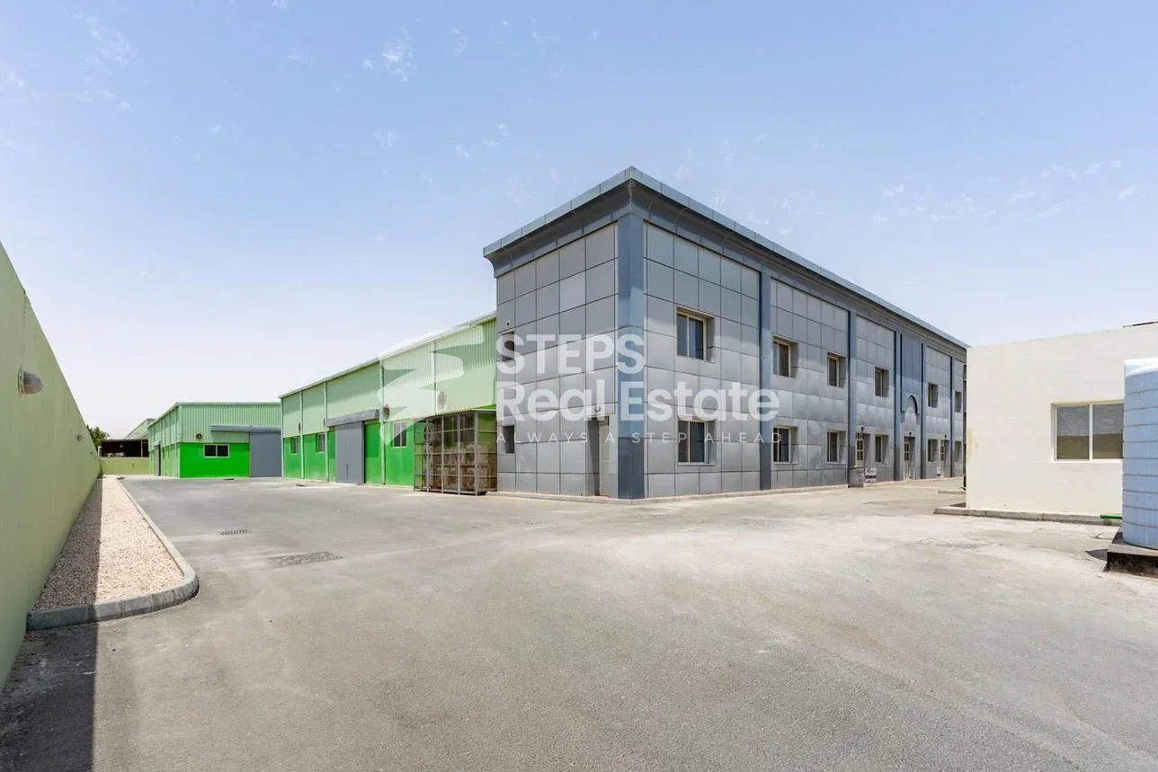Warehouses & Stores - Al Rayyan  - Industrial Area  -Area Size: 7000 Square Meter