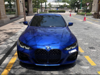 BMW  4-Series  430 I  2021  Automatic  70,000 Km  6 Cylinder  Rear Wheel Drive (RWD)  Coupe / Sport  Blue  With Warranty